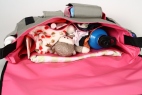 Pink Sunburst Diaper Bag - STANDARD Diaper Bag