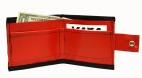 Red Vinyl Wallet Accessory