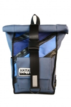 Blue Lagoon Rolltop Backpack