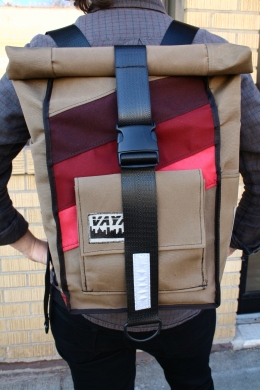 Marsala Rolltop Backpack Backpack