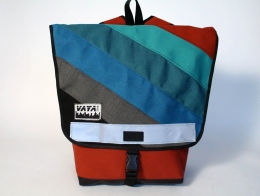 Tropical Striped backpack Backpack