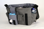 Grey Sunburst Diaper Bag - MEDI Diaper Bag