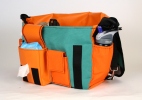 Orange Gradient Diaper Bag - MEDI Diaper Bag