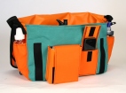 Orange Gradient Diaper Bag - STANDARD Diaper Bag