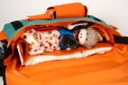Orange Gradient Diaper Bag - STANDARD Diaper Bag