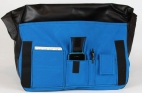 Stormy Blue Standard Wide Messenger Bag