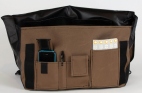 Hit the Town Brown SW Standard Wide Messenger Bag